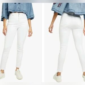 Free People We The Free White Jeans Size 30
